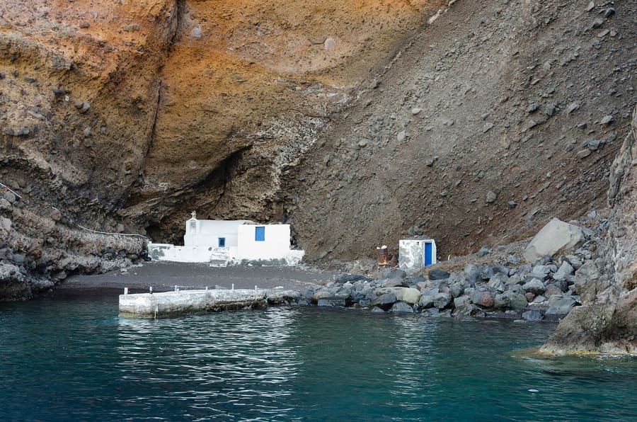 Exploring Santorini's back roads and villages
