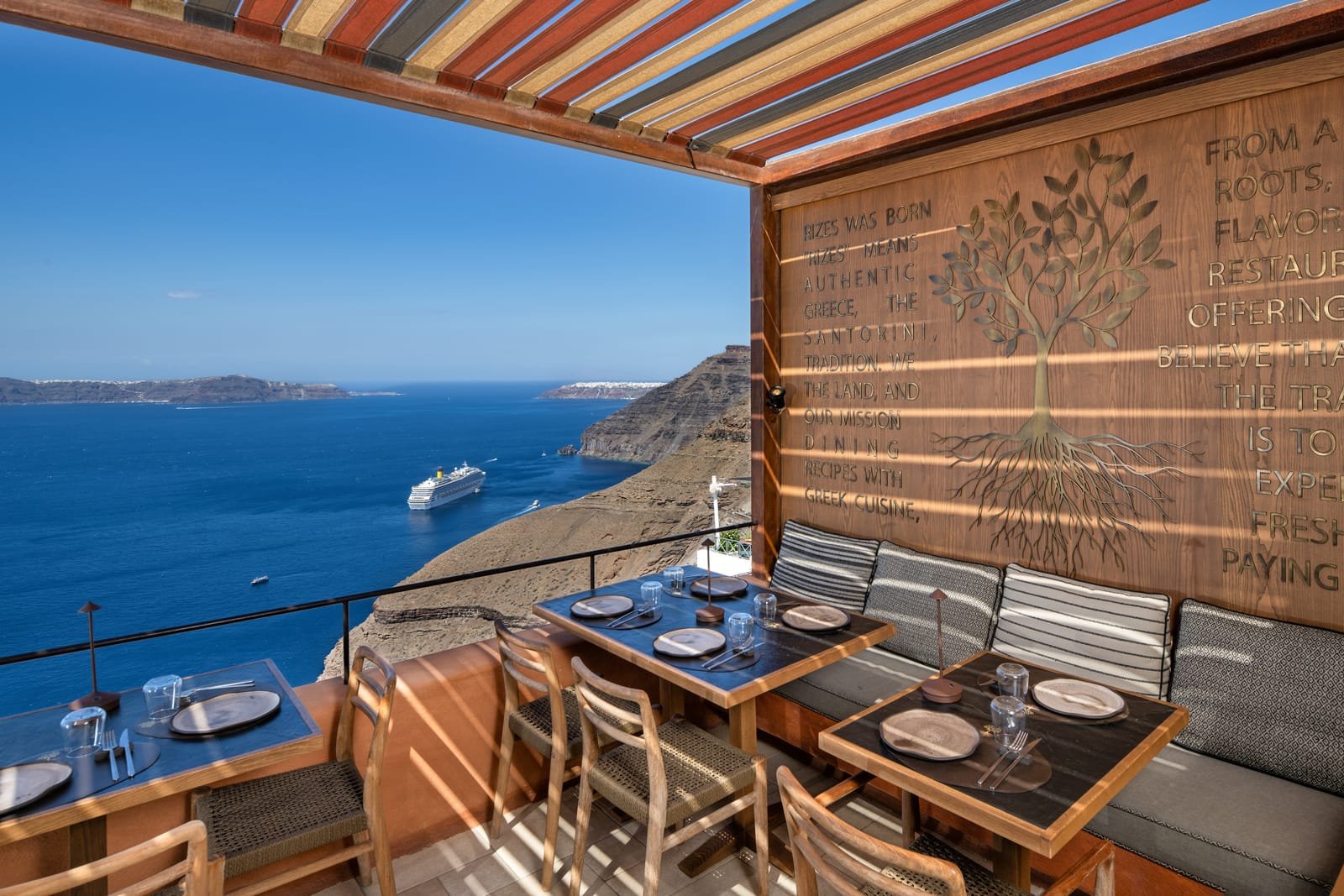 Rizes Gastro Taverna, Fira, Santorini — Greek dishes